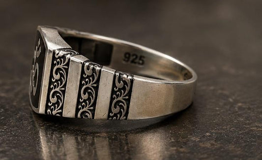 Om 925 Sterling Silver Ring