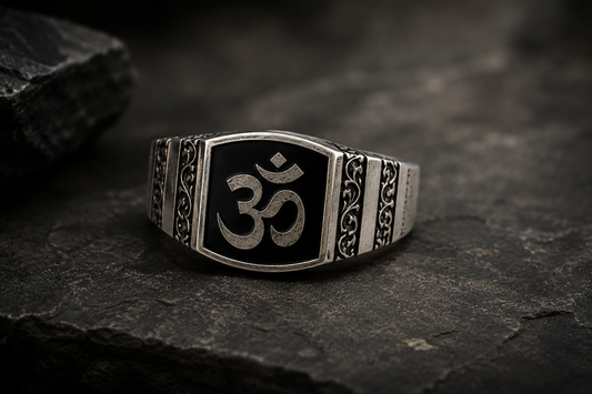 Om 925 Sterling Silver Ring